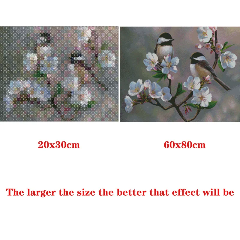 Алмазная 5D картина натуральные птицы круглые алмазные 3d картины сделай сам