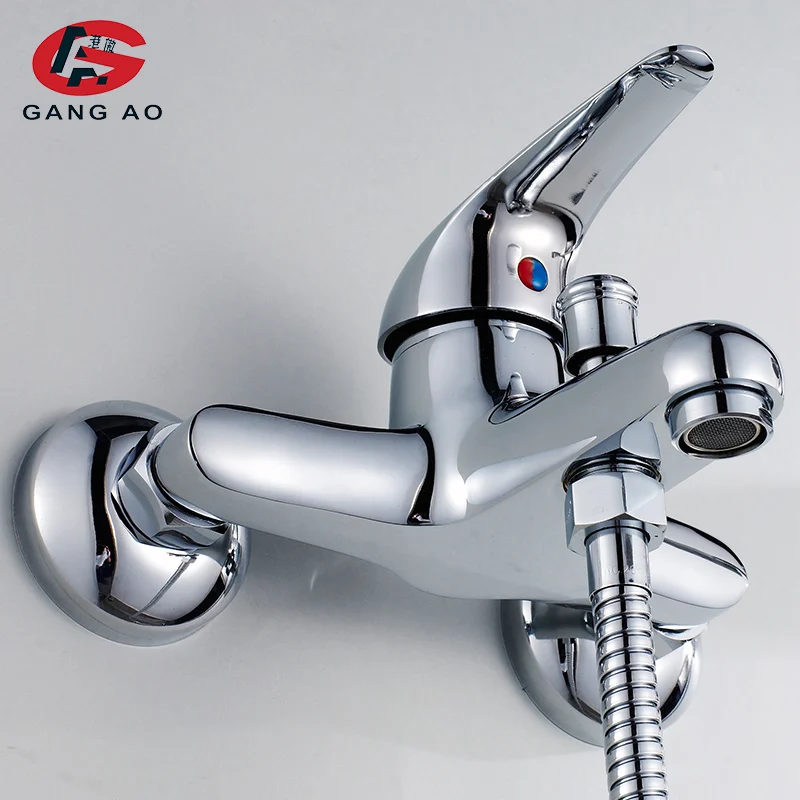 Кран для ванной кран комнаты душа настенный водопада смеситель набор