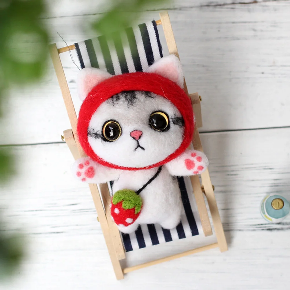 Набор для шитья кукол сделай сам посылка из войлока шерстяной войлочный набор