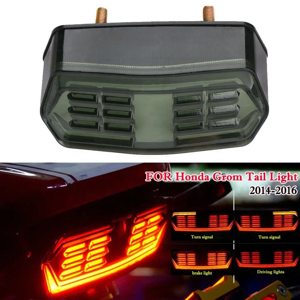 

Motorcycle Multi-Functional LED Brake Light Tail Light Turn Signal Lamp For Honda 2014-2018