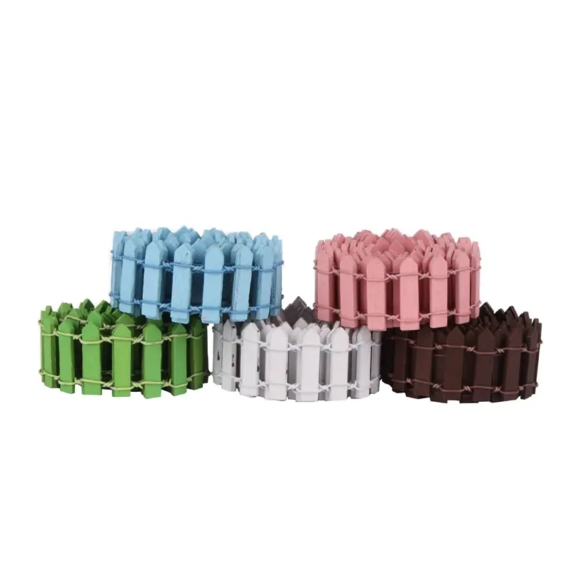 100 см деревянная изгородь ручной работы Миниатюрный Сад искусственное ремесло