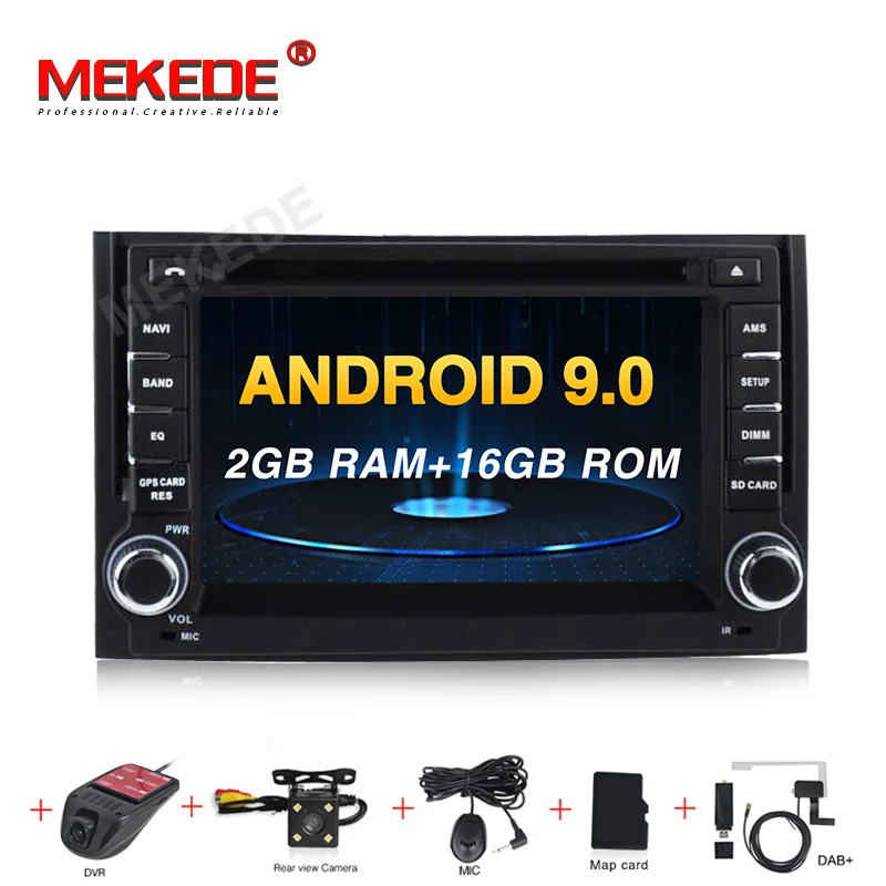 16G camera DVR DAB MEKEDE 2din PX5 4+ 64G Android 9,0 Автомобильный мультимедийный dvd-плеер для hyundai H1 grand starex 2007- gps, DVD, радио, WiFi BT - Цвет: 16G camera DVR DAB