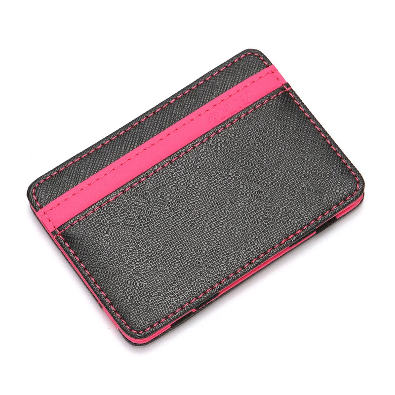

High Quality Men Leather Card Holder Wallet Clutch Money Pockets