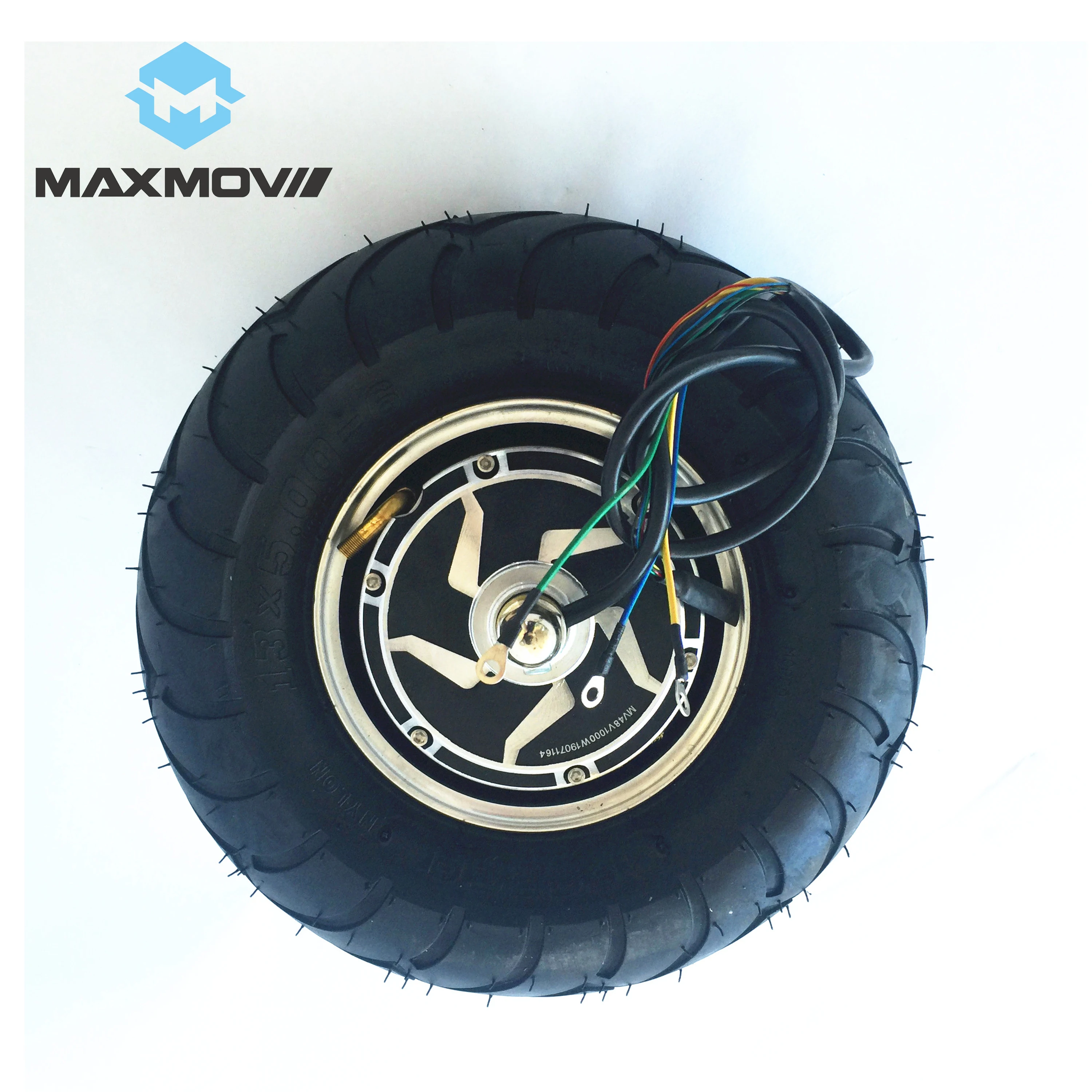 

600W/1000W 48V Electric Scooter Rear Hub Motor Wheel with E-marked 13*5.00-6 On-road Tyre