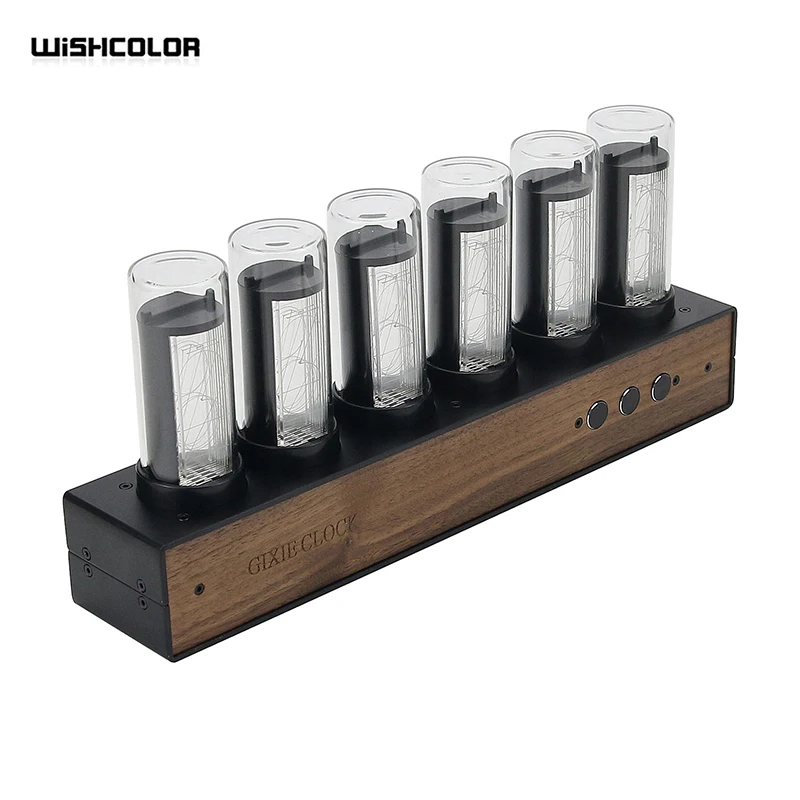 Новинка часы GIXIE с RGB подсветкой в форме трубки креативные