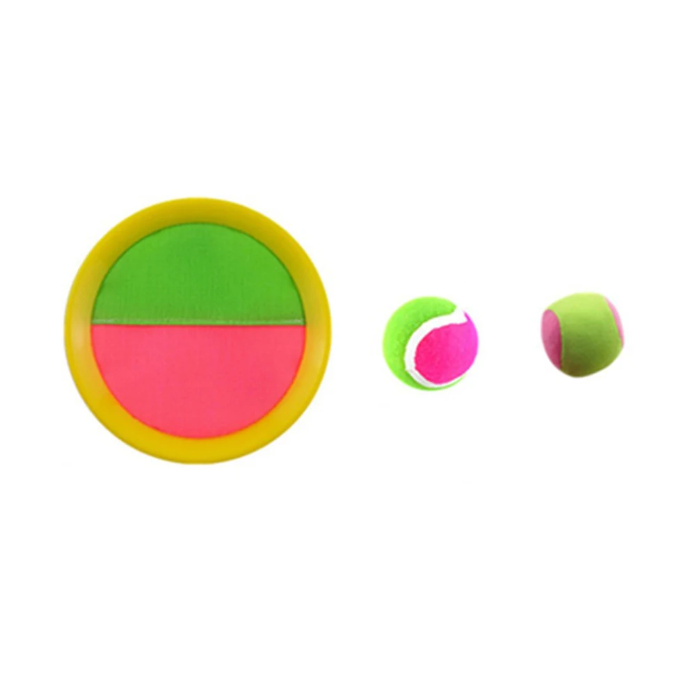 2 набора 15 см перчатки на присосках мяч для бросания игр открытом воздухе