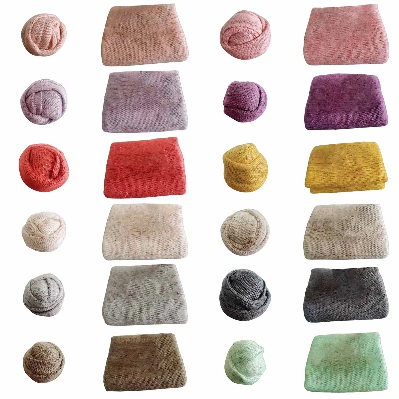

Newborn Photography Props Baby Swaddling Wrap Photo Shooting Backdrop Blanket X5XE