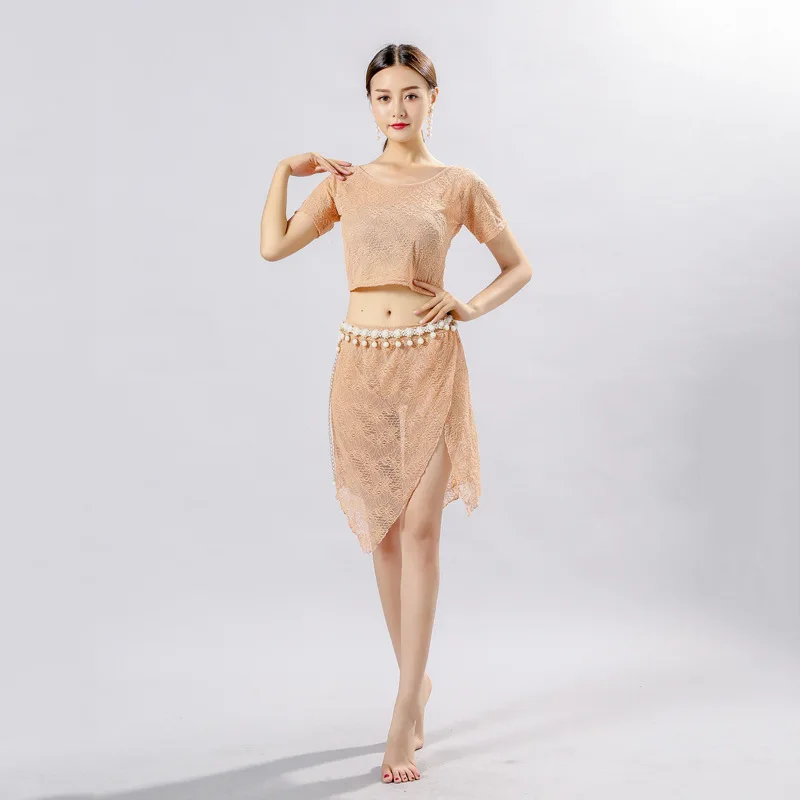 Кружевной Костюм комплект из 2 предметов топ и юбка новая модель хит продаж