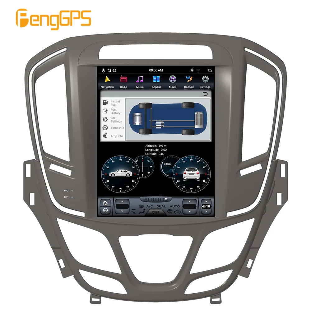 10 4 дюймов Tesla Android 8 1 Голосовое управление Встроенная Автомагнитола для Opel Insignia