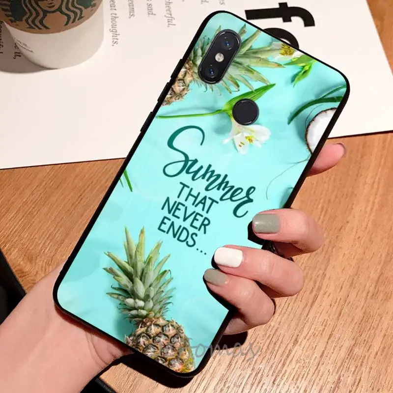 

Coconut On The Beach Phone Case For Xiaomi Redmi 4x 5 plus 6A 7 7A 8 mi8 8lite 9 note 4 5 7 8 pro