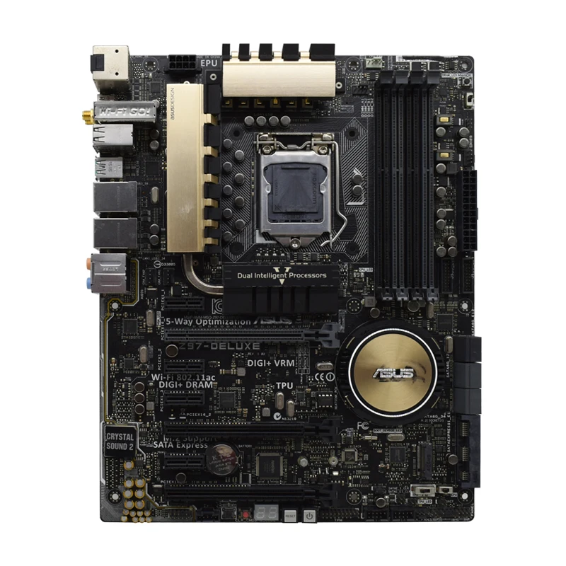 Verkauf Z97-DELUXE Für Asus Desktop Motherboard LGA 1150 DDR3 Z97 I7 I5 I3 USB 3,0 SATA3 Spiel Pc Motherboard