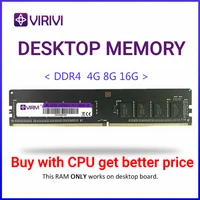 desktop ram virivi ddr4 ram 8gb 4gb 16gb 2133 2400 2666 dimm desktop memory support motherboard ddr4 computer parts