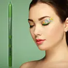 Жидкая подводка для глаз с котом, неоновая зеленая косметика, Стойкая подводка для глаз, карандаш, инструменты для макияжа