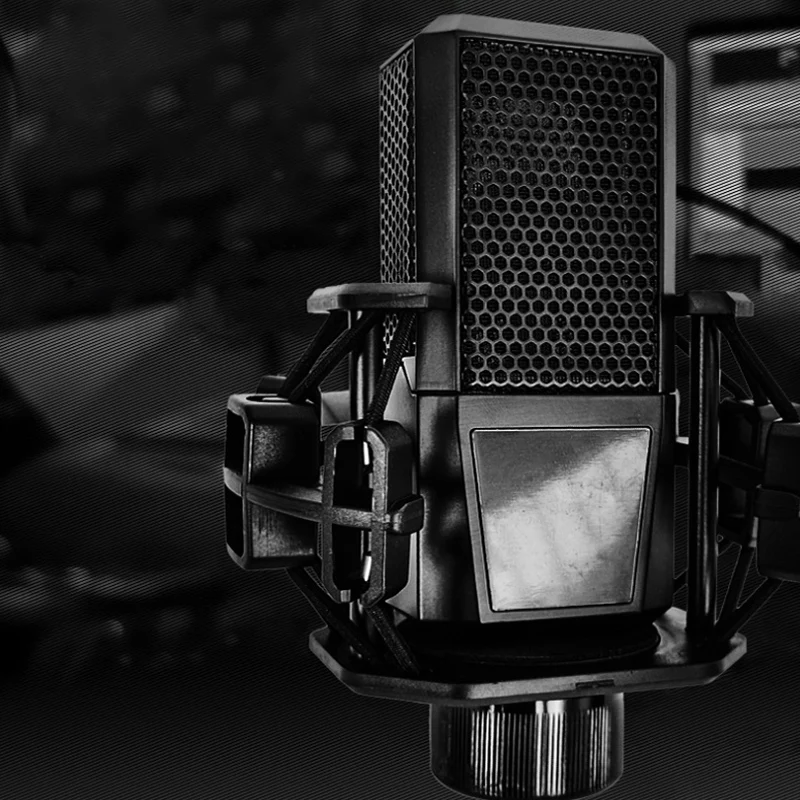 

Computer Microphone Sound Card K Song Phone Dedicated Live Broadcast Equipment Computer Diaphragm Condenser Microphone