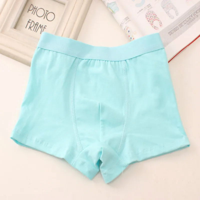 4 шт./лот Детские с рисунками из мультфильмов детские трусы боксеры нижнее белье