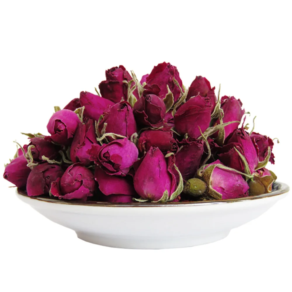 

100g Natural Dried Rose bud Fragrant Biger Buds Natural Organic Dried Flowers Buds Pink