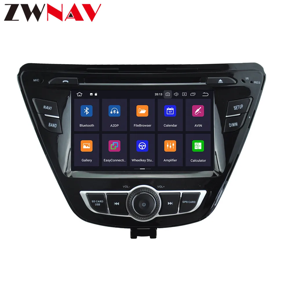 Автомобильный dvd-плеер DSP Android 9 0 для Hyundai Elantra 2014 + Avante(MD) 6 автомобильный