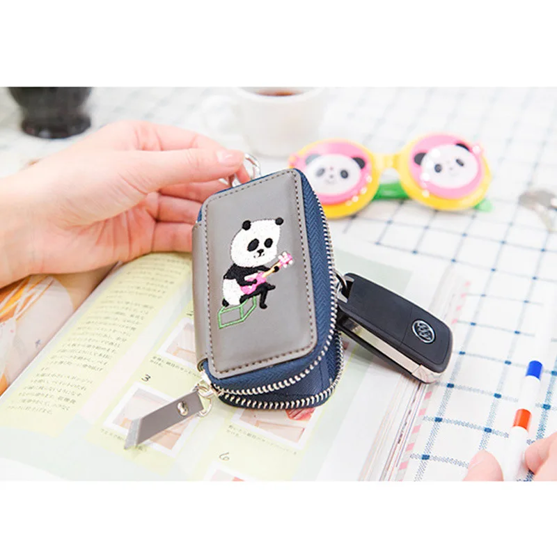 Женский кошелек с голограммой маленький бумажник из кожи вышивкой в форме сердца