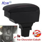 Подлокотник из кобальта для Chevrolet, подлокотник из кобальта для автомобиля, центральный подлокотник консоли, детали интерьера, аксессуары с USB