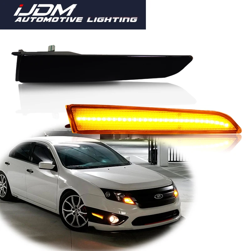 IJDM Замена OEM Передние боковые габаритные лампы для 2010-2012 Ford Fusion драйвер и