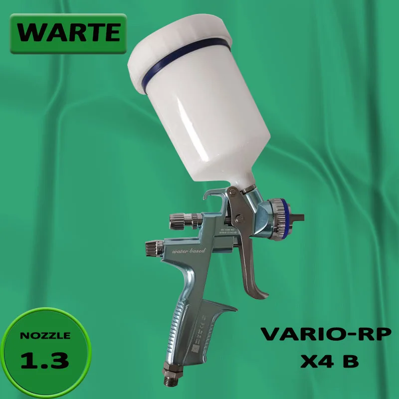 

Пистолет-распылитель краски для автомобиля, WARTE VARIO-RP X4 B, 1, 3 калибра, распылитель для мебели