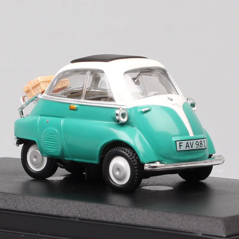 Cararama мини милые классические 1/43 весы Isetta 250 автомобиль пузыря литые Автомобили Модель для маленьких мальчиков подарки миниатюрные 1955