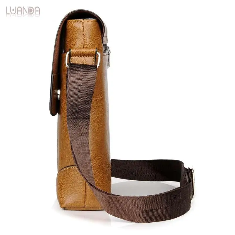 Винтажная Сумка Кроссбоди для мужчин кожаная мужская сумка модная Наплечная