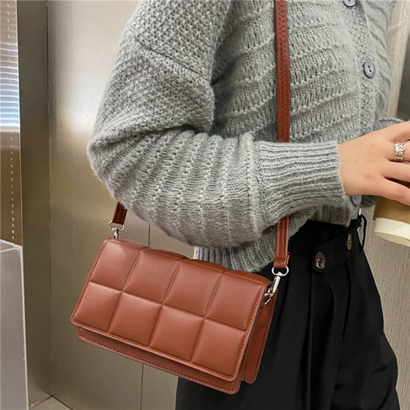 

Women New Designer Mini Messenger Handbag Female PU Leather Travel Single-Shoulder Bag Fashion Trend Crossbody Bag Purse Bolsos
