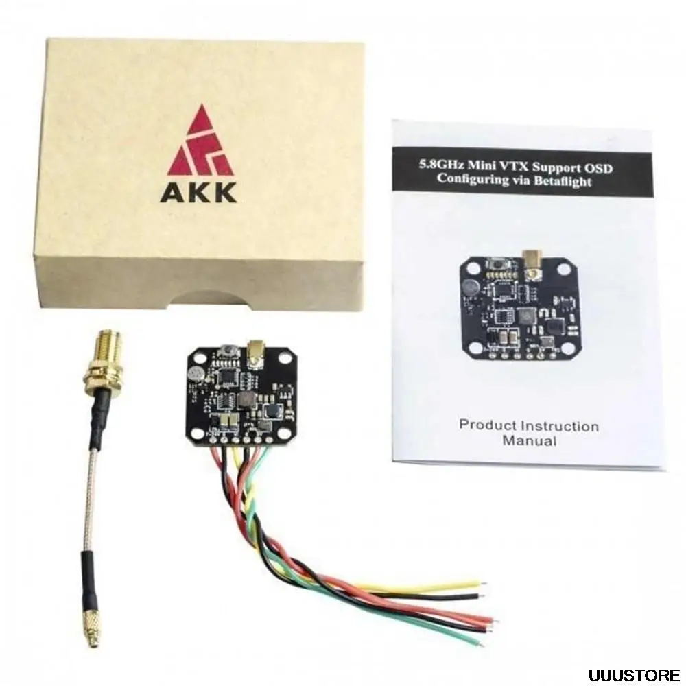 AKK FX3-ultimate 5.8G 40CH 25/200/400/600mW Переключаемый интеллектуальный аудиопередатчик