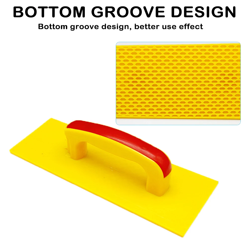 

Construction Finishing Craftsman Hawk Trowel Mortar Board Tile Plastering Tool Wall-Board Flat Plastering Trowel Plasterboard