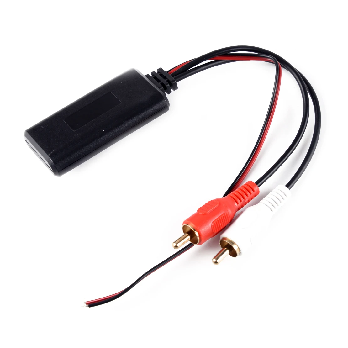 

CITALL Auto Radio 23cm Length Universal Stereo 2RCA AUX Cable Adapter Wireless Bluetooth Music Audio Wire