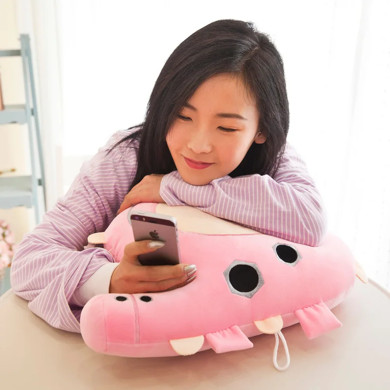 Подлинная плюшевая игрушка Свинка Пеппа подушка розовая свинка забавная мягкая