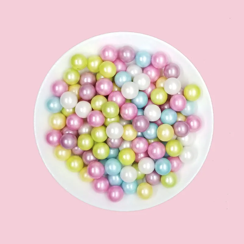 Красочные Бусины 30 г съедобные жемчужные сахарные шарики помадка сделай сам