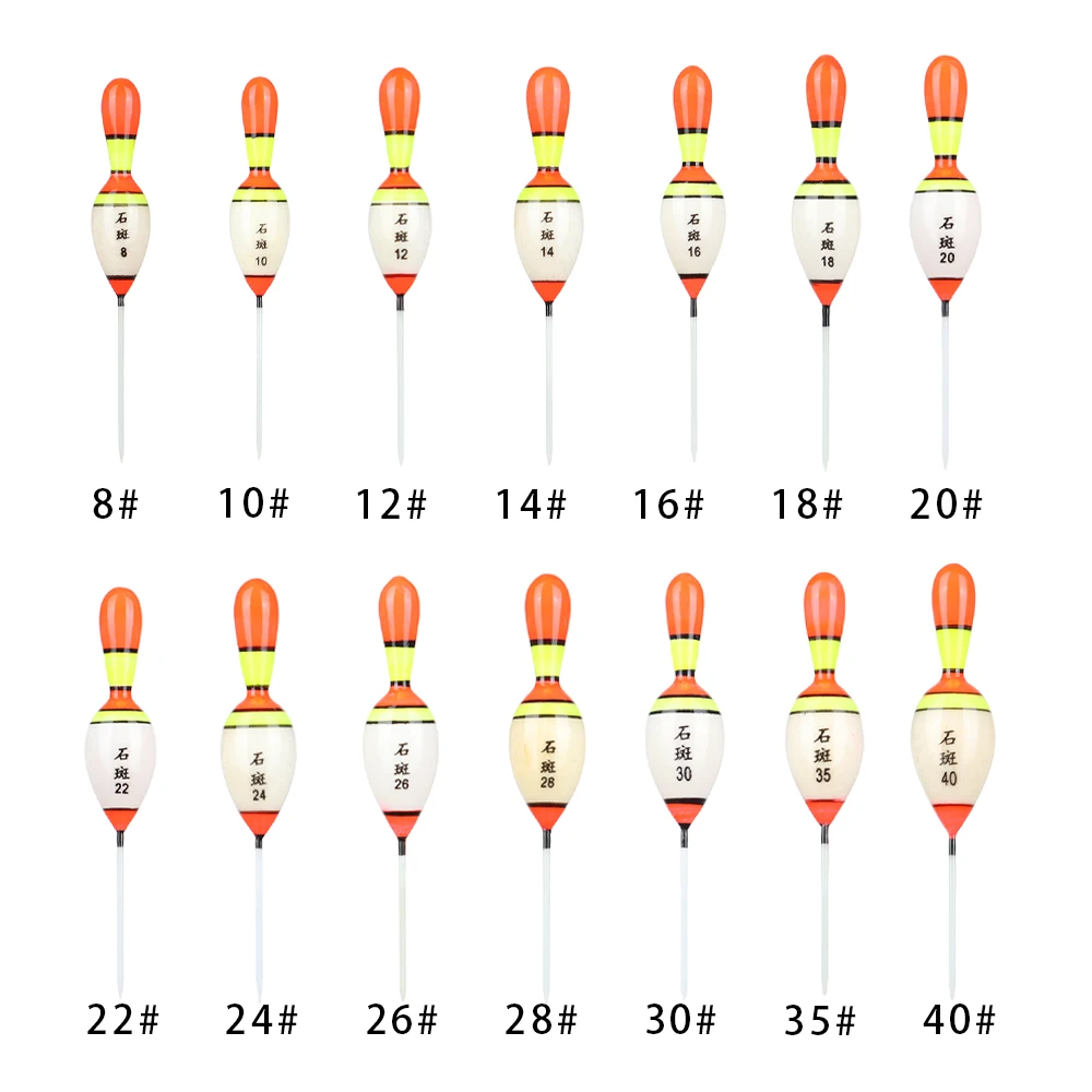 Рыболовные Поплавки с длинным густым хвостом прочный деревянный флуоресцентный