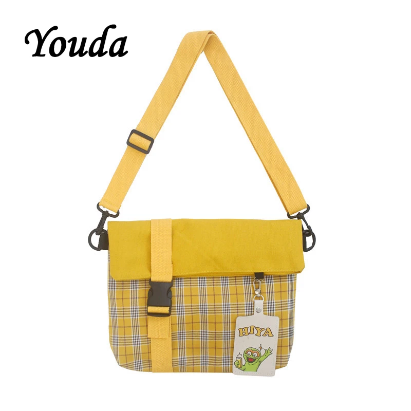 Youda оригинальный дизайн сшитая ткань материал дамская сумка на плечо портативная