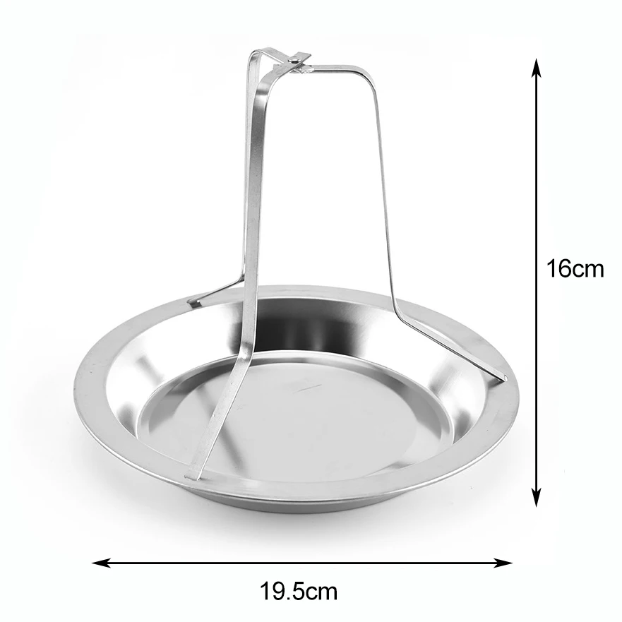 

Kitchen Outdoor BBQ Tools Chicken Duck Holder Rack Grill Stand Roasting for BBQ Rib Splittable stainless steel Grilling Tools