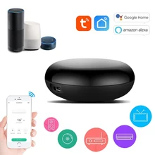 Mini Tuya WiFi Smart IR Remote 360° 10m,For TV Air Conditioning Appliances Voice Control Controller With Alexa Google Assistant