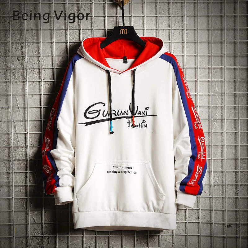 Новые толстовки для мужчин s тонкая толстовка Мужская хип-хоп Уличная одежда Patched