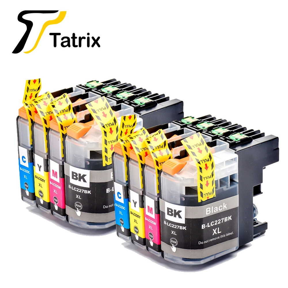 Tatrix совместимый чернильный картридж для LC227XL LC225XL LC227 LC225 костюм Brother DCP-J4120DW MFC-J4420DW