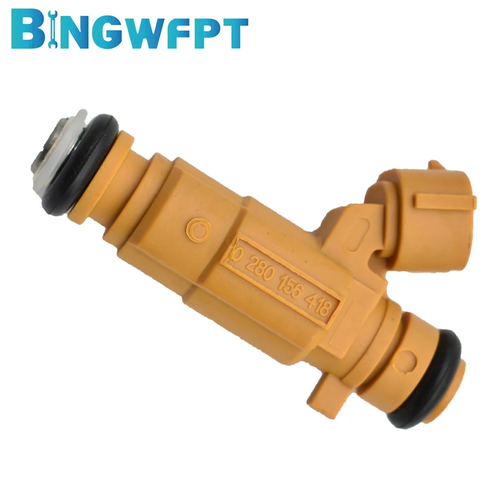 

4PCS Fuel Injector 0280156418 16600-8W80A for NISSAN TIILDA GRAND LIVINA LIVINA 2009~2016 1.8L