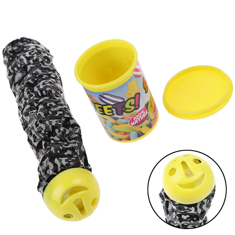 

1 шт. удивленный интерес, банка для конфет, игрушка, баррель для выброса, Spoof Prank, пугают людей, игрушки с кричащими смешными фотографиями