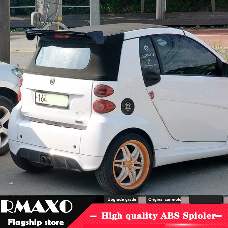 Спойлер для Smart fortwo 453 спойлер Two высококачественный из АБС пластика заднего крыла
