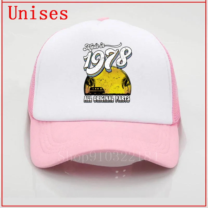 Сделано в 1978 все оригинальные части белые gorras para hombre бейсбольная кепка для женщин