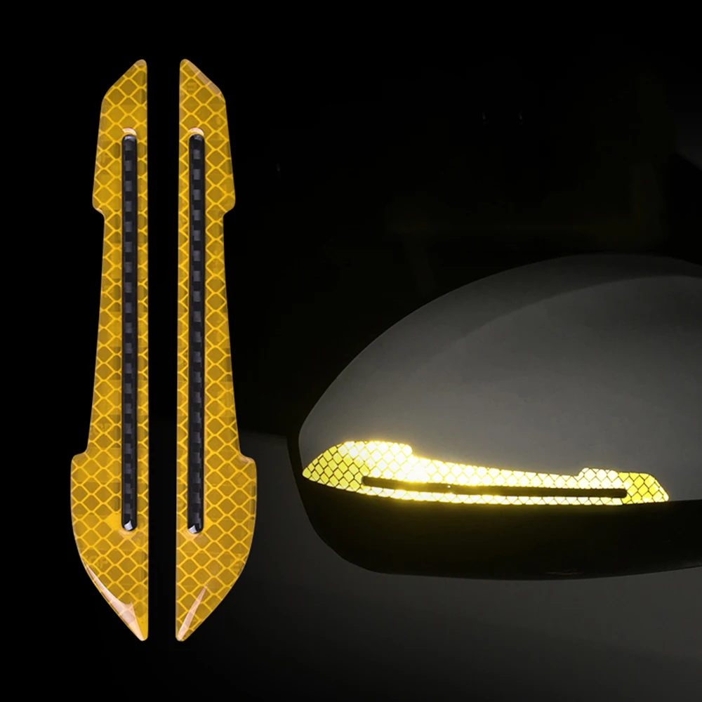 Автомобильный Зеркало заднего вида Светоотражающая наклейка на машину для