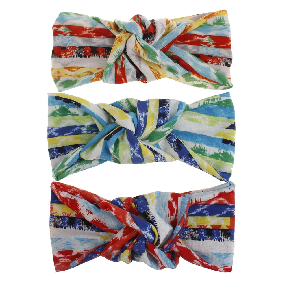 Женская повязка на голову с принтом в стиле бохо Yoya спортивная Женский тюрбан