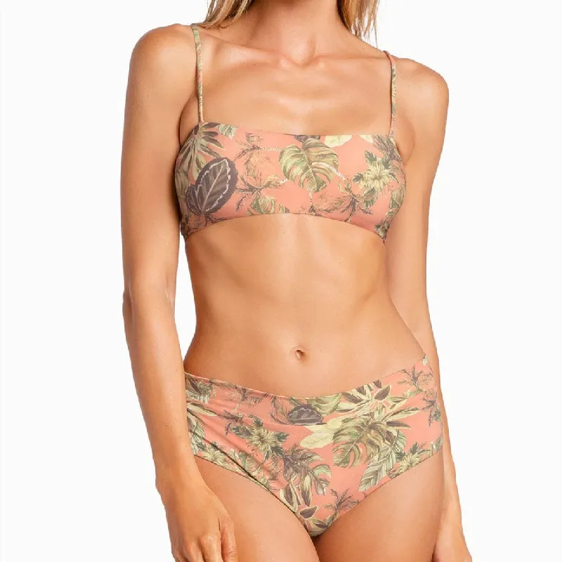 2021 сексуальный бразильский комплект бикини бандо с принтом женский купальник