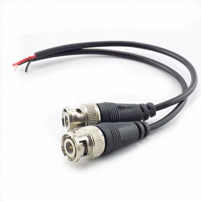 

1 шт. BNC Женский Соединительный пигтейльный кабель адаптер удлинитель линия питания постоянного тока разъемы провода для видеокамеры H10