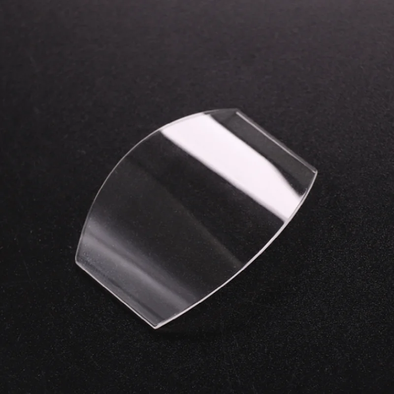 Square Double Bridge Sapphire Glass Watch Crystal Glass Parts For Franck Muller White Watches Replace Watch Repair Parts