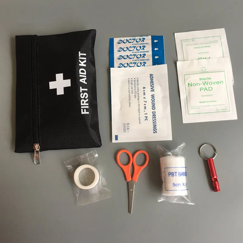 8 предметов набор для оказания первой медицинской помощи мини Семья аптечка