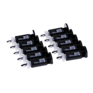 10 шт. 775 cpu Heatsink Mount Pin пластик нажимной винт Вентилятор охлаждения монтажный зажим Запчасти для инструментов